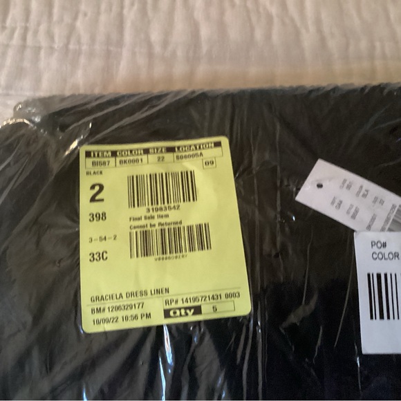 J.Crew Smocked Linen Dress - Picture 3 of 5